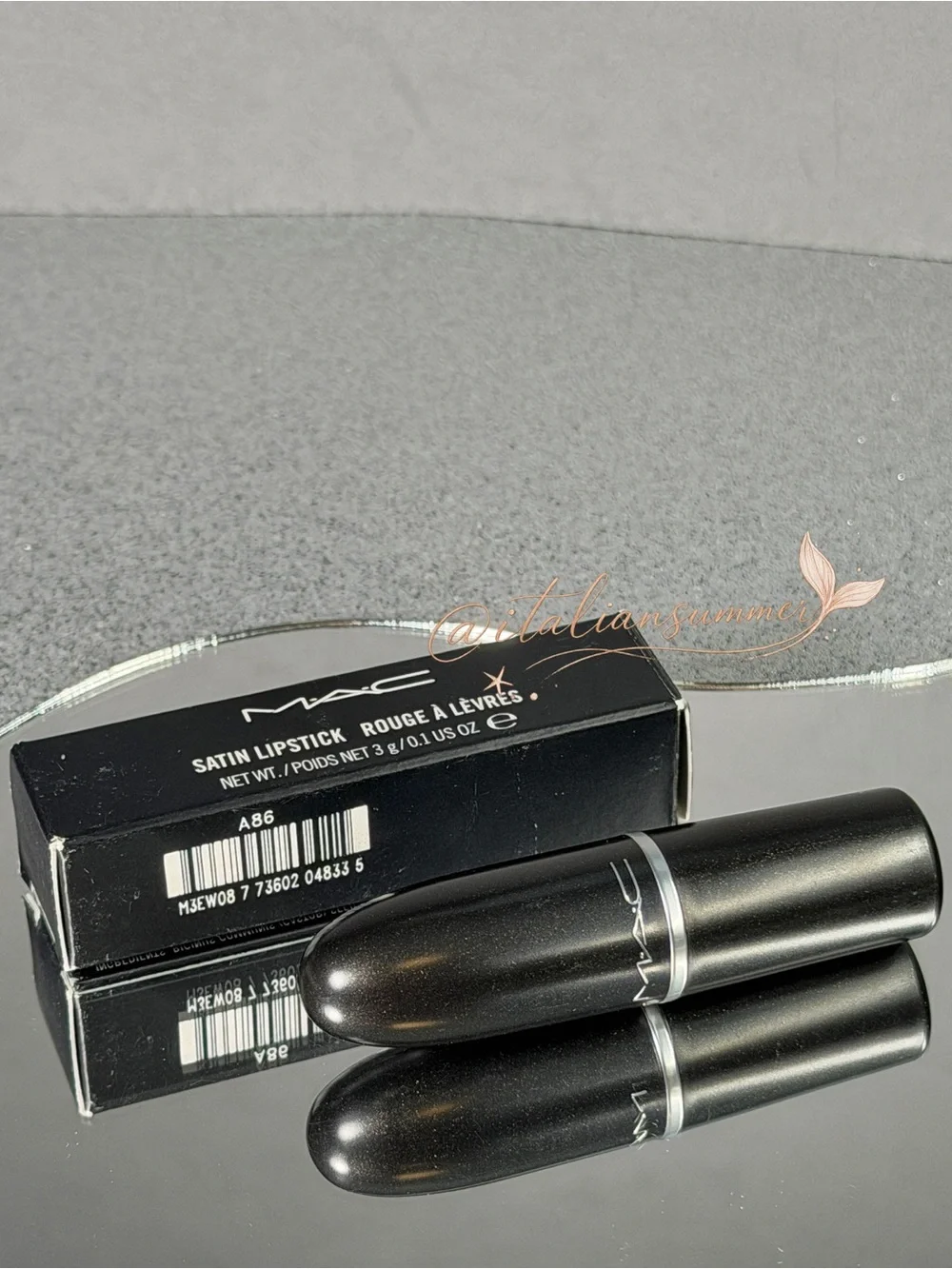 MAC Satin Lipstick CHERISH Discontinued Original Formula Full Size New In Box